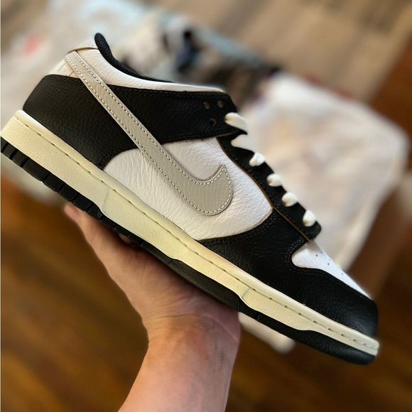 HUF x Nike SB Dunk Low San Francisco Black White Orange FD8775-001 Size 15 - Picture 4 of 16